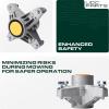 imageUDC Parts 6183129 Spindle Assembly  44 48 50 54 60 inch Decksfor MTD Cub Cadet 9183129C 91804394 91804426 61804394 618044266183129