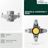 imageUDC Parts 6183129 Spindle Assembly  44 48 50 54 60 inch Decksfor MTD Cub Cadet 9183129C 91804394 91804426 61804394 618044266183129