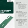 imageUDC Parts 94204308 Lawn Mower Blades 6 Point Star for Cub Cadet 42 inch 94204308A 94204308X Craftsman T110 94204312 XT1 LT42 LTX1040 MTD Troy Bilt Pony BroncoHigh Lift Mulching  2 Pack9420616