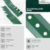 imageUDC Parts 94204308 Lawn Mower Blades 6 Point Star for Cub Cadet 42 inch 94204308A 94204308X Craftsman T110 94204312 XT1 LT42 LTX1040 MTD Troy Bilt Pony BroncoHigh Lift Mulching  2 Pack108976403