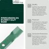 imageUDC Parts 94204308 Lawn Mower Blades 6 Point Star for Cub Cadet 42 inch 94204308A 94204308X Craftsman T110 94204312 XT1 LT42 LTX1040 MTD Troy Bilt Pony BroncoHigh Lift Mulching  2 PackAM137757