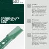 imageUDC Parts 94204308 Lawn Mower Blades 6 Point Star for Cub Cadet 42 inch 94204308A 94204308X Craftsman T110 94204312 XT1 LT42 LTX1040 MTD Troy Bilt Pony BroncoHigh Lift Mulching  2 Pack94205056A
