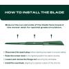 imageUDC Parts 94204308 Lawn Mower Blades 6 Point Star for Cub Cadet 42 inch 94204308A 94204308X Craftsman T110 94204312 XT1 LT42 LTX1040 MTD Troy Bilt Pony BroncoHigh Lift Mulching  2 Pack138497HL