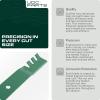 imageUDC Parts 94204308 Lawn Mower Blades 6 Point Star for Cub Cadet 42 inch 94204308A 94204308X Craftsman T110 94204312 XT1 LT42 LTX1040 MTD Troy Bilt Pony BroncoHigh Lift Mulching  2 PackGX22151
