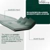 imageUDC Parts 94204308 Lawn Mower Blades 6 Point Star for Cub Cadet 42 inch 94204308A 94204308X Craftsman T110 94204312 XT1 LT42 LTX1040 MTD Troy Bilt Pony BroncoHigh Lift Mulching  2 Pack9420616