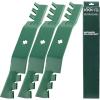 imageUDC Parts 94204308 Lawn Mower Blades 6 Point Star for Cub Cadet 42 inch 94204308A 94204308X Craftsman T110 94204312 XT1 LT42 LTX1040 MTD Troy Bilt Pony BroncoHigh Lift Mulching  2 Pack74204053