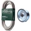 imageUDC Parts Deck Rebuild Kit for Cub Cadet RZT22 RZT50 Belt 75404044 75404044A 95404044A Idler Pulley 7561229 01004081