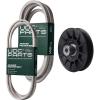 imageUDC Parts Mower KitBelt 196103  Belt 197253  Pulley 532194326  Fits Poulan Pro PB22VA54 PB24VA54 PP22VA54 PP24KA54 PP24VA54