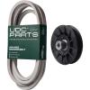 imageUDC Parts Mower KitBelt 539117245  Pulley 532194326  Fits Husqvarna LT1597