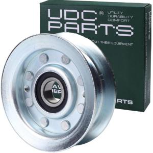 imageUDC Parts 532196106 Idler Pulley 42 46 48 54 inch Deckfor Craftsman Husqvarna Ariens Poulan 532197379 197379 196106 MZ 54 RZ 5424 YTH24K48 2042 LS YTH24V54 LGH2654GY22172