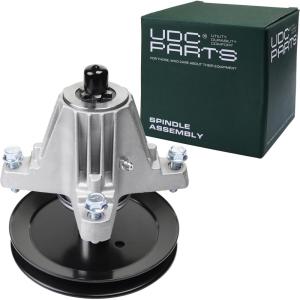 imageUDC Parts 6183129 Spindle Assembly  44 48 50 54 60 inch Decksfor MTD Cub Cadet 9183129C 91804394 91804426 61804394 6180442661806976