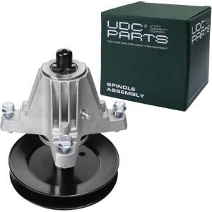 imageUDC Parts 6183129 Spindle Assembly  44 48 50 54 60 inch Decksfor MTD Cub Cadet 9183129C 91804394 91804426 61804394 6180442661806978