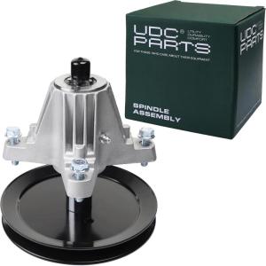 imageUDC Parts 6183129 Spindle Assembly  44 48 50 54 60 inch Decksfor MTD Cub Cadet 9183129C 91804394 91804426 61804394 6180442661806989