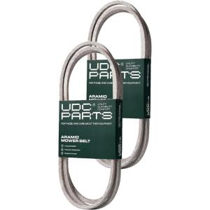 imageUDC Parts Belts Rebuild Kit Drive 138255  Deck 144200  Fits Husqvarna LT125 LT120 LT1238 Poulan PP1644J PP1644JA PP1844K PP1844KA AYP P11577RB