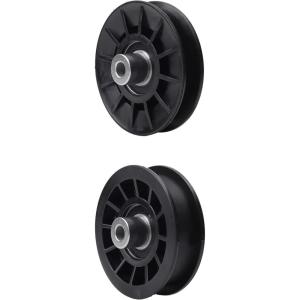 imageUDC Parts Mower Rebuild KitPulley 532194326  Pulley 532194327  Fits Poulan PB22H46YT Husqvarna 2042LS 2146XLS 2246LS 2346XLS CT126 CT154 CTH126 CTH164T