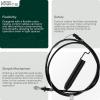 imageUDC Parts 532176556 176556 Engine Zone Control Cable for Craftsman 532162778 162778 Husqvarna Poulan Weed Eater 180817 Walk Behind Lawn MowersGY21641