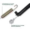imageUDC Parts 532435110 Clutch Cable for Husqvarna YTH21K46 YTH22V46 YTH18542 532408319 435110 408319 Craftsman AYP Deck Engagement Cable YTH20K46 YTH2042 YTA19K42 YTA18542 YTH1942 YTH2242 YTH22V421158439
