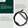 imageUDC Parts GY21106 PTO Shift Lever Cable for John Deere LA100 LA105 LA110 LA115 LA120 LA125 LA135 L100 L105 L107 L108 L110 L111 L118 L120 X110 X120 102 105 115 125 135 GY20156 Sabre Sabo Lawn Tractor