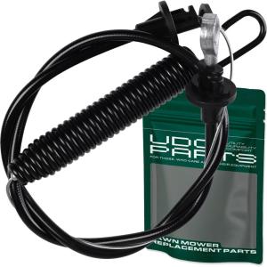 imageUDC Parts 532435110 Clutch Cable for Husqvarna YTH21K46 YTH22V46 YTH18542 532408319 435110 408319 Craftsman AYP Deck Engagement Cable YTH20K46 YTH2042 YTA19K42 YTA18542 YTH1942 YTH2242 YTH22V4294604092