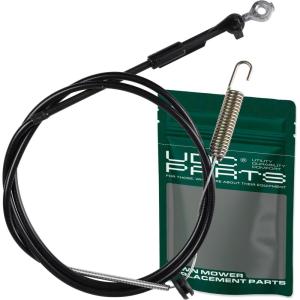 imageUDC Parts 532435110 Clutch Cable for Husqvarna YTH21K46 YTH22V46 YTH18542 532408319 435110 408319 Craftsman AYP Deck Engagement Cable YTH20K46 YTH2042 YTA19K42 YTA18542 YTH1942 YTH2242 YTH22V421158439