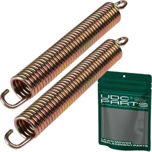 imageUDC Parts GX21582 Tension Spring  2 pcsfor John Deere GX20377 L120 L130 LA130 LA140 LA145 X140 145 D140 D150 D155 D160 D170 G110 Sabre 1642HS 1742HS7320459C