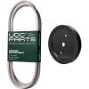 imageUDC Parts Mower KitBelt 140294  Pulley 195945  Fits Husqvarna YTH1842