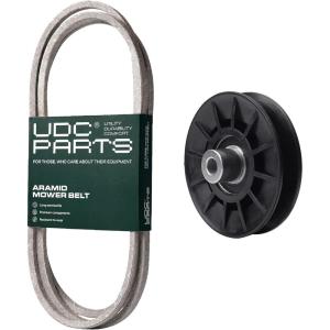 imageUDC Parts Mower KitBelt 130969  Pulley 532194326  Fits RedMax YT2142F YT2242F YT2348F