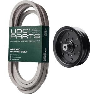 imageUDC Parts Mower KitBelt 196103  Pulley 532196106  Fits Statesman SOGT26H54