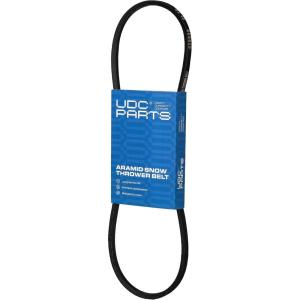 imageUDC Parts Snow Thrower Auger Belt M82612  Aramid Cord  362 inchesfor John Deere M45491 826 1032 526 726 732 832 PC1250 PC2304 TRS27 TRS32 TRX27 TRX327540153