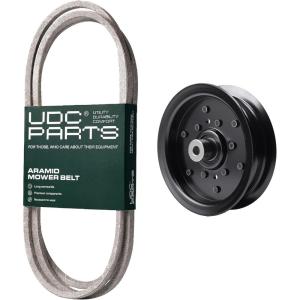 imageUDC Parts Mower KitBelt 405143  Pulley 532196106  Fits Partner P185107H P185117H