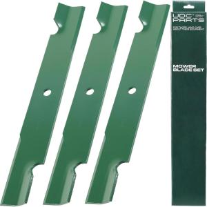 imageUDC Parts Mulching Blade 9420741A 21 InchFits Craftsman MTD Troy Bilt Cub Cadet Replaces OEM no 74204100 7420741 7420741A 9420741 94204276 TB100 TB115 TB130 TB240 TB360 SC100038000500