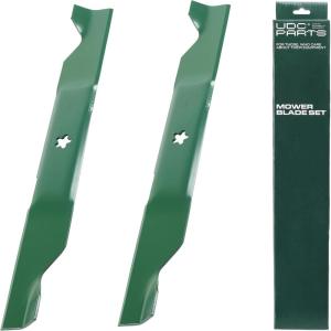 imageUDC Parts Mulching Blade 9420741A 21 InchFits Craftsman MTD Troy Bilt Cub Cadet Replaces OEM no 74204100 7420741 7420741A 9420741 94204276 TB100 TB115 TB130 TB240 TB360 SC100405380