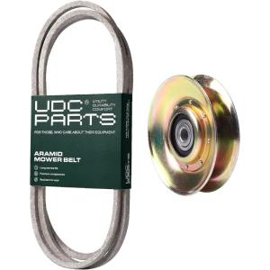 imageUDC Parts Mower KitBelt 130969  Pulley 127783  Fits Winston Pro WP12542A WP1842A WP1842B