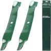 imageUDC Parts UC22009 Mower Blades Replacement for John Deere 48 Inch 325 335 345 M145476 M127500 M127673 X300 X304 X310 X500 X540 X570 X580 X584 GX255 GX325 GX335 Ztrak ZeroTurn Z325E  3 Pack High Lift9420610A
