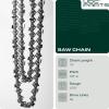 image14Inch Chainsaw Chain  S52  050 Gauge 52 Drive Links 38 PitchLowVibration and LowKickbackFits Ryobi Echo Dolmar  1 Pack16 inches