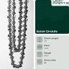 image14Inch Chainsaw Chain  S52  050 Gauge 52 Drive Links 38 PitchLowVibration and LowKickbackFits Ryobi Echo Dolmar  1 Pack18 inches