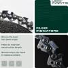 imageUDC Parts 10 Inch Chainsaw Chain 38 Pitch 043 Gauge 40 DL Replace R40 For Ryobi Cordless Pole Saw 18v chainsaw TP26 TP30 P540  P547 CS1800 S20500 Craftsman Makita and More  3 Pack