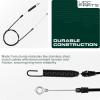 imageUDC Parts 532435111 Deck Engagement Clutch Cable Replacement for Craftsman 408714 435111 YT3000 YT4000 YTS3000 YTS4000 Husqvarna LT126 LT151 LTH18538 532197257 532408714 197257 Poulan AYP Lawn Mowers584243501