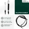 imageUDC Parts 532435111 Deck Engagement Clutch Cable Replacement for Craftsman 408714 435111 YT3000 YT4000 YTS3000 YTS4000 Husqvarna LT126 LT151 LTH18538 532197257 532408714 197257 Poulan AYP Lawn Mowers584243501