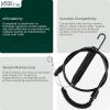 imageUDC Parts 532435111 Deck Engagement Clutch Cable Replacement for Craftsman 408714 435111 YT3000 YT4000 YTS3000 YTS4000 Husqvarna LT126 LT151 LTH18538 532197257 532408714 197257 Poulan AYP Lawn Mowers74605124A