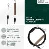 imageUDC Parts 532435111 Deck Engagement Clutch Cable Replacement for Craftsman 408714 435111 YT3000 YT4000 YTS3000 YTS4000 Husqvarna LT126 LT151 LTH18538 532197257 532408714 197257 Poulan AYP Lawn MowersGY21106