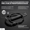 imageUDC Parts 532435111 Deck Engagement Clutch Cable Replacement for Craftsman 408714 435111 YT3000 YT4000 YTS3000 YTS4000 Husqvarna LT126 LT151 LTH18538 532197257 532408714 197257 Poulan AYP Lawn Mowers74605124A