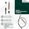 imageUDC Parts 532435111 Deck Engagement Clutch Cable Replacement for Craftsman 408714 435111 YT3000 YT4000 YTS3000 YTS4000 Husqvarna LT126 LT151 LTH18538 532197257 532408714 197257 Poulan AYP Lawn Mowers175067