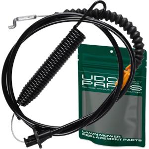 imageUDC Parts 532435111 Deck Engagement Clutch Cable Replacement for Craftsman 408714 435111 YT3000 YT4000 YTS3000 YTS4000 Husqvarna LT126 LT151 LTH18538 532197257 532408714 197257 Poulan AYP Lawn Mowers94604173E