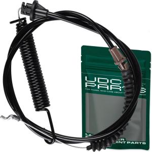 imageUDC Parts 532435111 Deck Engagement Clutch Cable Replacement for Craftsman 408714 435111 YT3000 YT4000 YTS3000 YTS4000 Husqvarna LT126 LT151 LTH18538 532197257 532408714 197257 Poulan AYP Lawn Mowers94604618C
