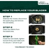 image:imageUDC Parts 110656803 Mower Blades Replacement for Toro 42 Inch TimeCutter 74380 74360 74363 74633 74624 74625 74628 74627 74626 74636 1106568 Lawn Boy Z330LX 110185703 Exmark  2 Pack Medium Lift2314  6 pt star3
