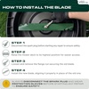 image:imageUDC Parts 110656803 Mower Blades Replacement for Toro 42 Inch TimeCutter 74380 74360 74363 74633 74624 74625 74628 74627 74626 74636 1106568 Lawn Boy Z330LX 110185703 Exmark  2 Pack Medium Lift211116  Round 716