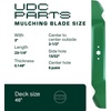 image:imageUDC Parts 110656803 Mower Blades Replacement for Toro 42 Inch TimeCutter 74380 74360 74363 74633 74624 74625 74628 74627 74626 74636 1106568 Lawn Boy Z330LX 110185703 Exmark  2 Pack Medium Lift2314  6 pt star3