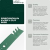 image:imageUDC Parts 110656803 Mower Blades Replacement for Toro 42 Inch TimeCutter 74380 74360 74363 74633 74624 74625 74628 74627 74626 74636 1106568 Lawn Boy Z330LX 110185703 Exmark  2 Pack Medium Lift21316  6 pt star 212