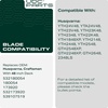 image:imageUDC Parts 110656803 Mower Blades Replacement for Toro 42 Inch TimeCutter 74380 74360 74363 74633 74624 74625 74628 74627 74626 74636 1106568 Lawn Boy Z330LX 110185703 Exmark  2 Pack Medium Lift1634  5 pt star